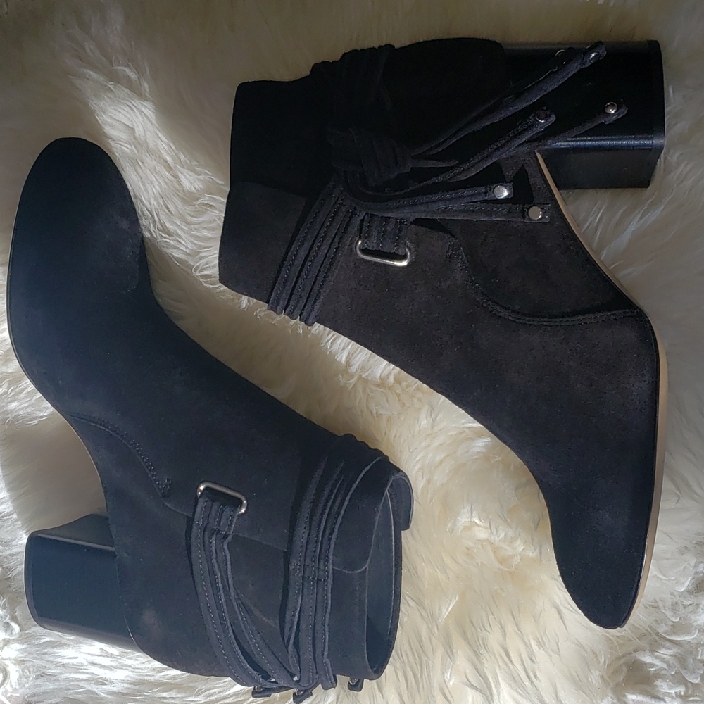 Rag & Bone Dalia ll Black Suede Boot 8 Nwt - Picture 4 of 8